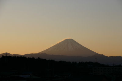 富士山（元日夜明け）